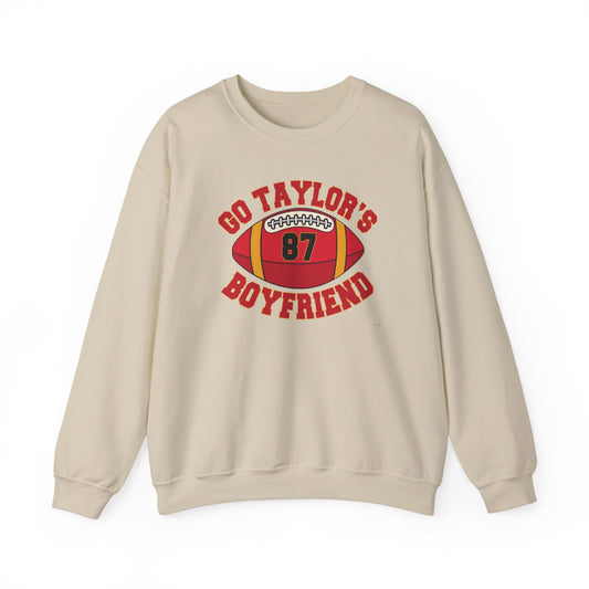 Football Fan Crewneck Sweatshirt, Unisex Warm Pullover, Tailgate Apparel, Casual Sportswear, Game Day Gift