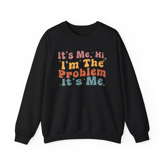 Funny Slogan Crewneck Sweatshirt, Comfy Unisex Sweatshirt for Everyday, Gift for Friends, Self-Care & Mental Health Awareness